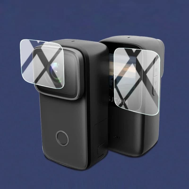 Cover protettiva per schermo in vetro temperato rigido per SJCAM C200 Pro / C200 4K Action Camera Lens Display LCD accessori per pellicole