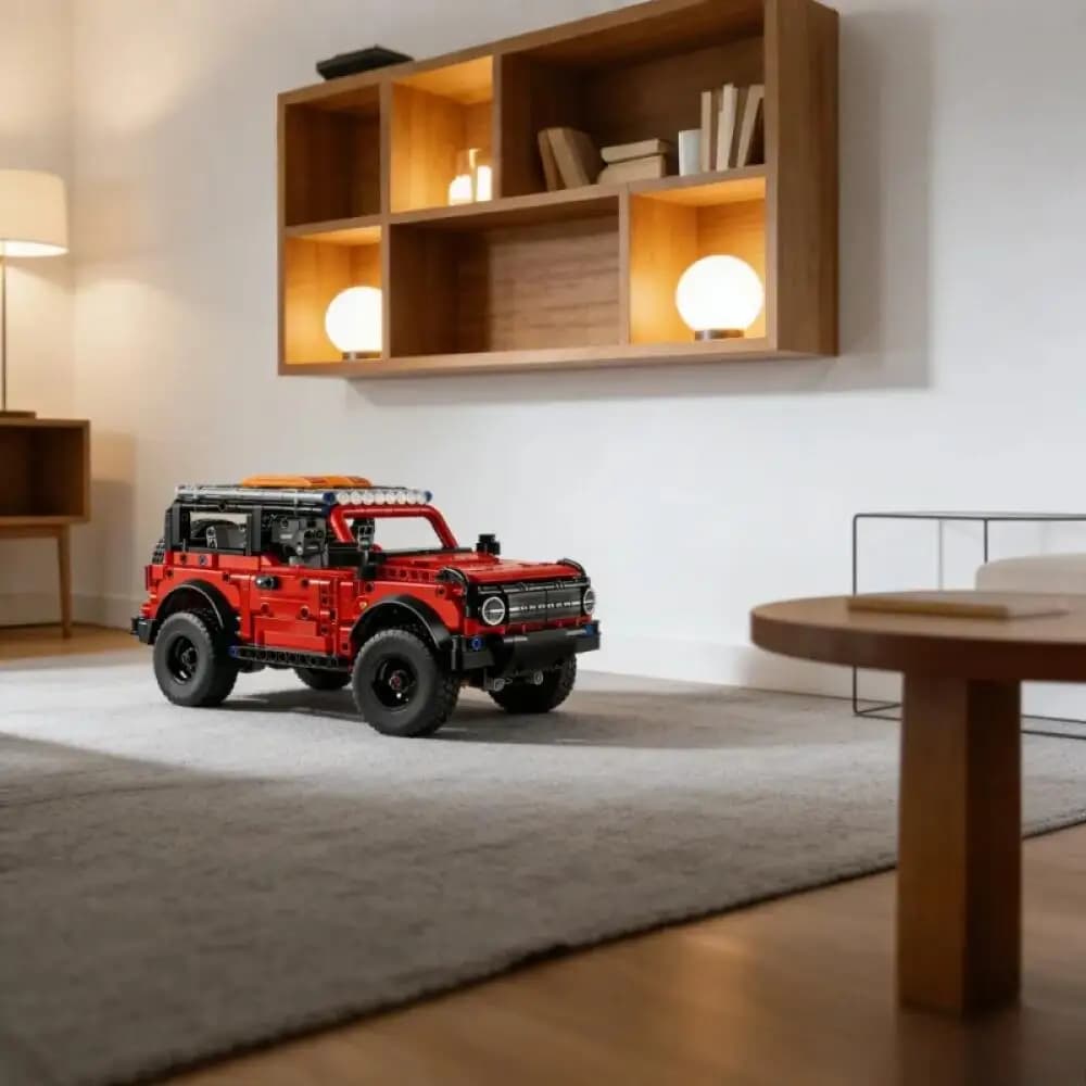 Set di Costruzioni Auto Mustang da 943 Pezzi, Modellino da Collezione per Adulti, Regalo di Compleanno, MOC 42213