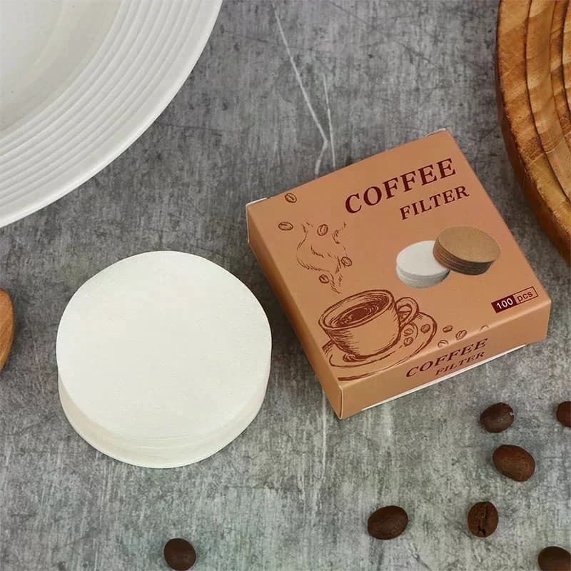100/200/300/400/500Pcs Coffee Filter Paper Espresso Paper Filters 51/54/58MM Puck Screen For Portafilter Machine Tools