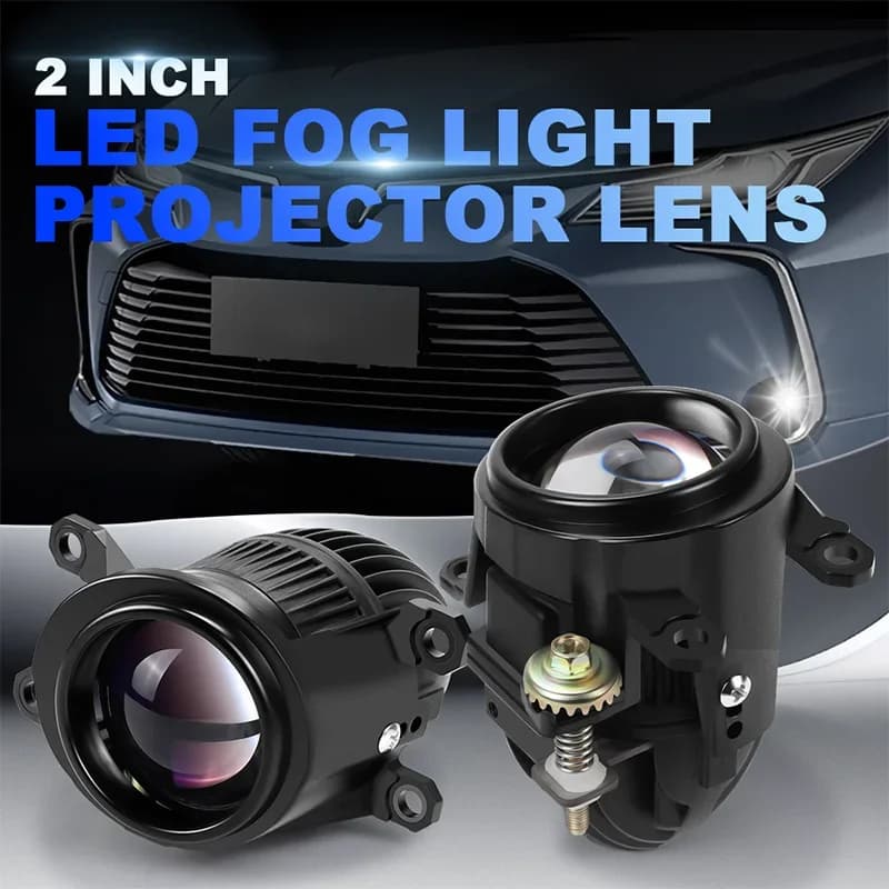 2 pollici BI-LED Fendinebbia Lente del proiettore Mini Fendinebbia Lenes Per Toyota Lexus Corolla Cross Vios Prius C-HR Yaris SientaHilux