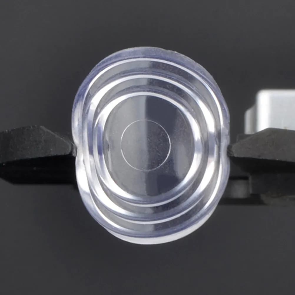 100 Pezzi Cuscinetti Antiscivolo in Silicone Trasparenti per Tavoli in Vetro, Mobili, Ante di Armadi, Fermaporta, Dischi in Gomma