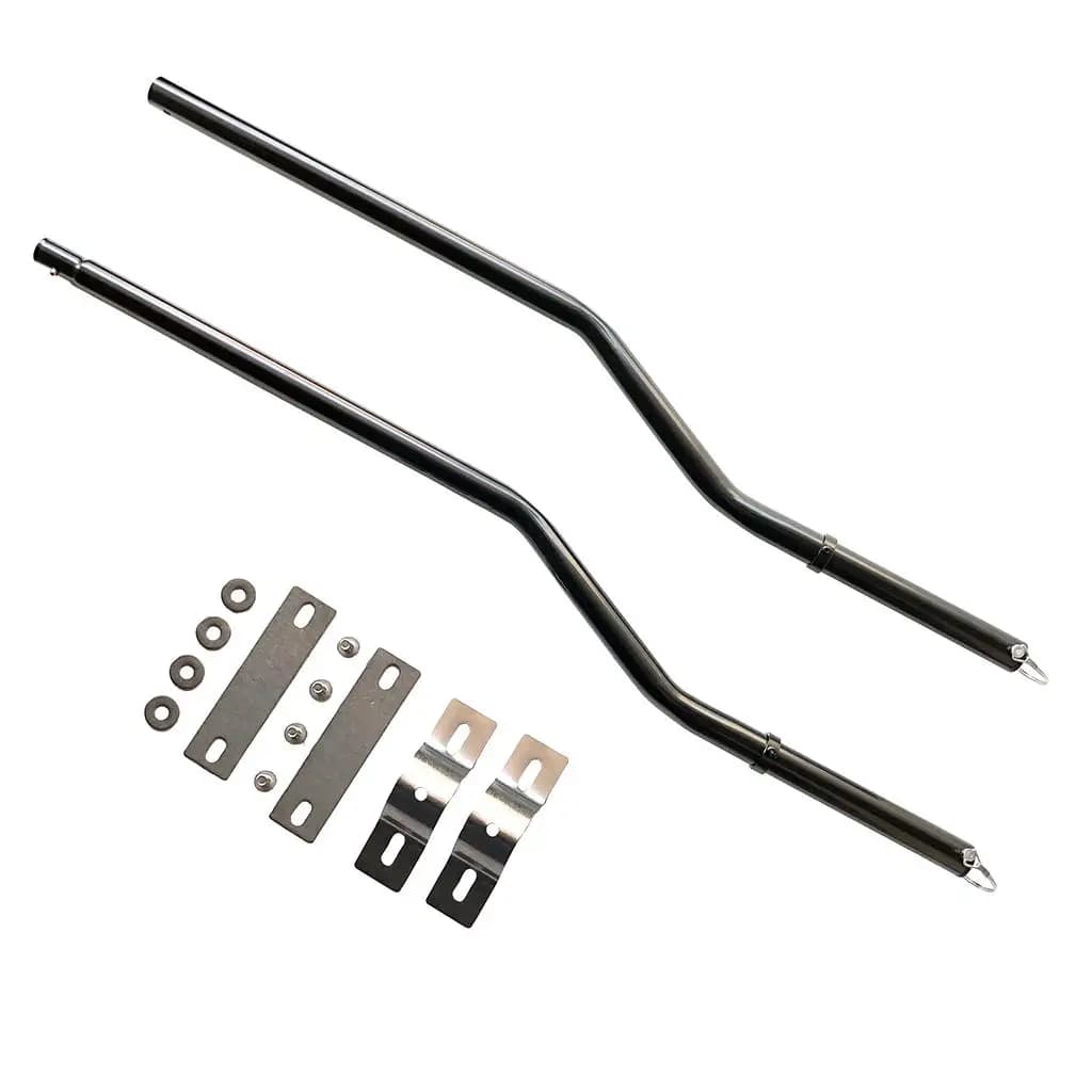Pagaia da pesca in kayak con stabilizzatore gonfiabile premium
