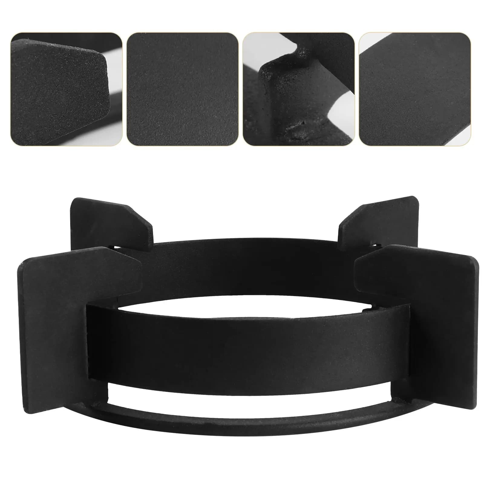 Cast Iron Gas Stove Rack Non Slip Stable Support for Wok Frying Milk Pan Kitchen Cookware Holder Stove Accessory