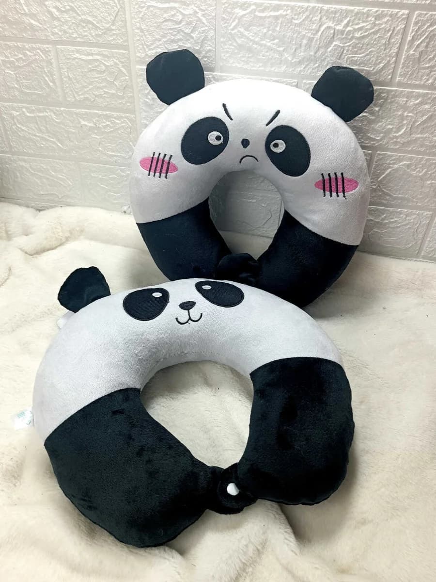 Cuscino da Viaggio a U in Memory Foam, Supporto per la Testa per Ufficio e Riposo, Cuscino Portatile per la Cura del Collo, Imbottitura in Poliestere, Uso per Adulti