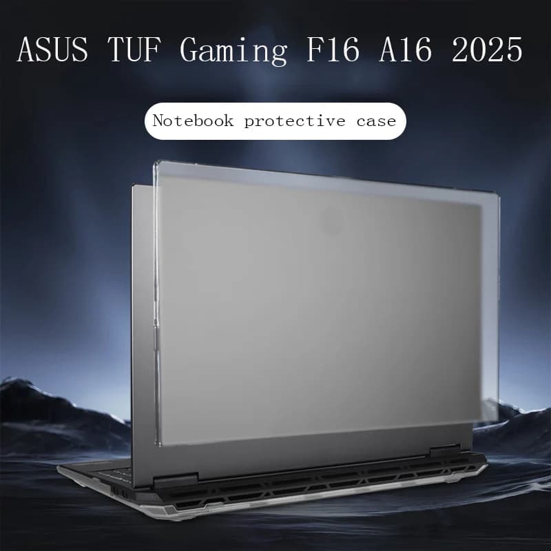 Per ASUS ASUS TUF Gaming F16 A16 2025 custodia per computer anticaduta da 16 pollici FA608 salvaschermo pellicola per tastiera custodia FX608.