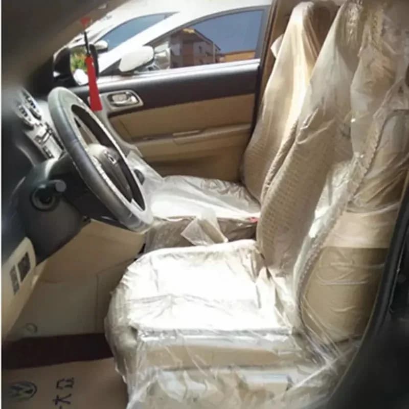 Coprisedili per auto usa e getta 50/100/200 sono prodotti antimacchia, impermeabili e antipolvere per proteggere gli interni dell'auto