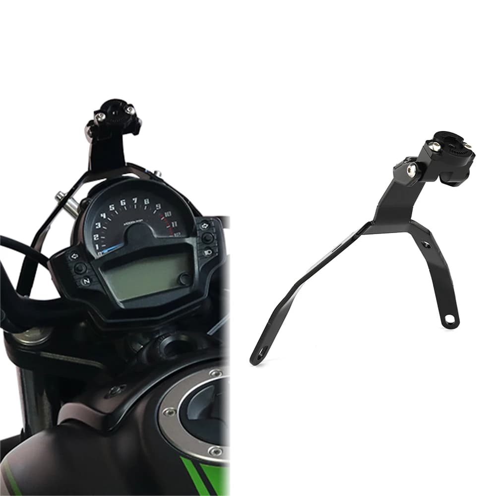 NUOVO Supporto GPS per Moto Compatibile con Kawasaki VULCAN S VULCAN 650 S 2015-2024, Supporto per Telefono e GPS da Montare sul Manubrio