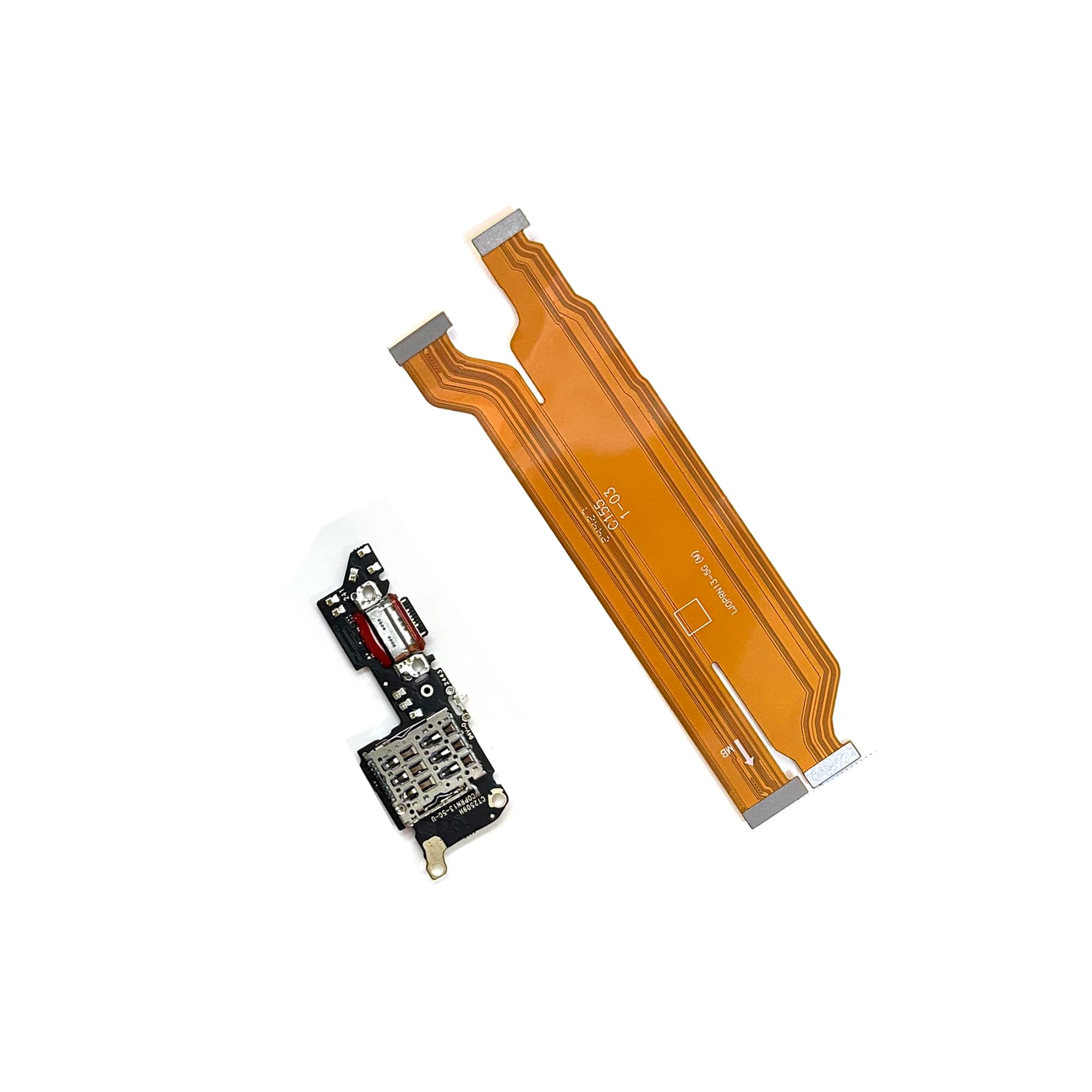 For Oppo Reno 12 13 5G 12F 12Pro 13Pro 14Pro Flexible charging cable USB charger port