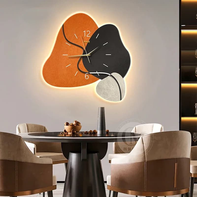 Simple Luxury Wall Clocks Aesthetic Big Nordic Minimalist Restaurant Wall Watch Creative Modern Conference Wanduhr Home Decor