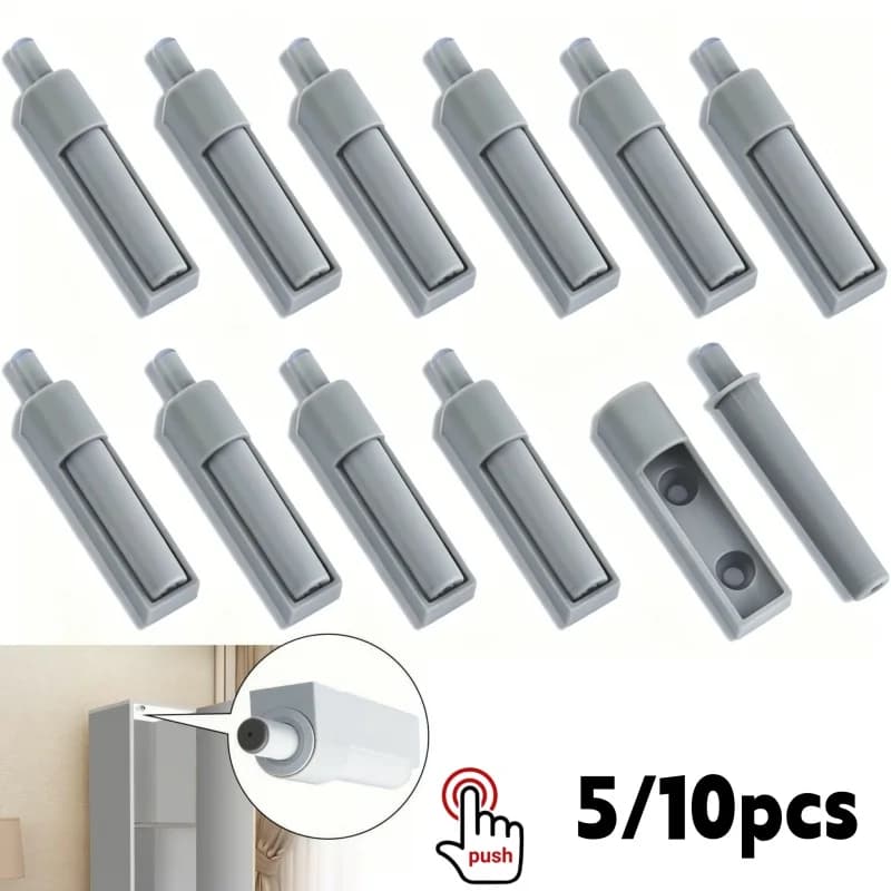 5/10 pz. Ammortizzatori a pressione per ante di mobili da cucina, chiusura ammortizzata e silenziosa per cassetti, accessori per mobili
