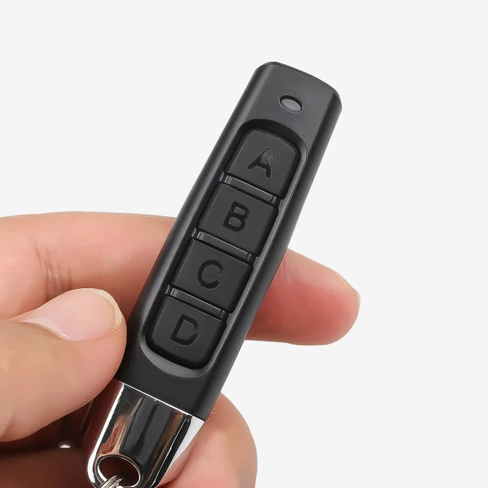 1~10 Pezzi Telecomando Duplicatore 433MHZ a 4 Canali ABCD per Cancelli Automatici e Porte da Garage, Clonatore di Codici per Chiavi Auto