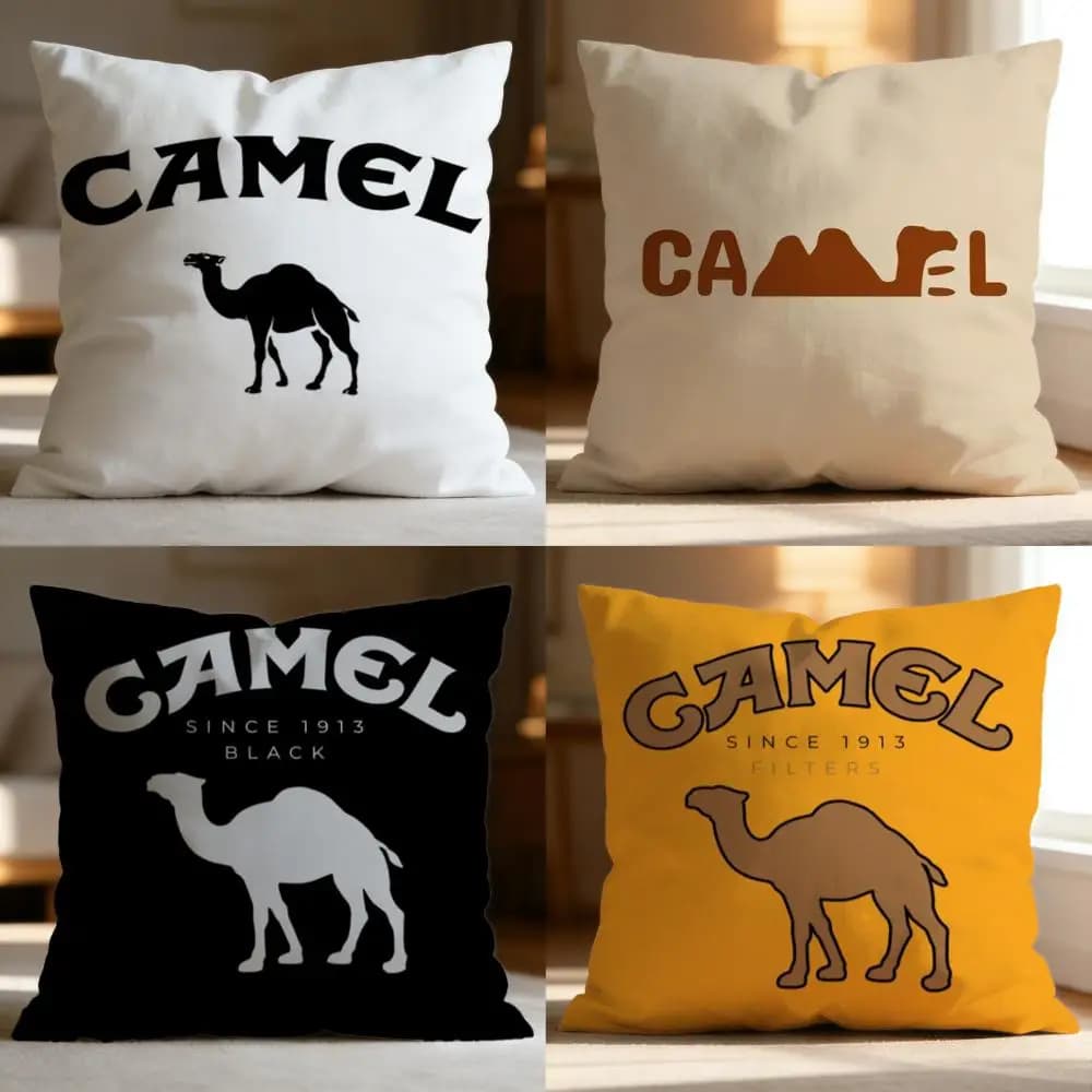 Popolare Federa C-CCamel Morbida e Lavabile, Multiuso per Divano, Letto, Viaggio e Ufficio