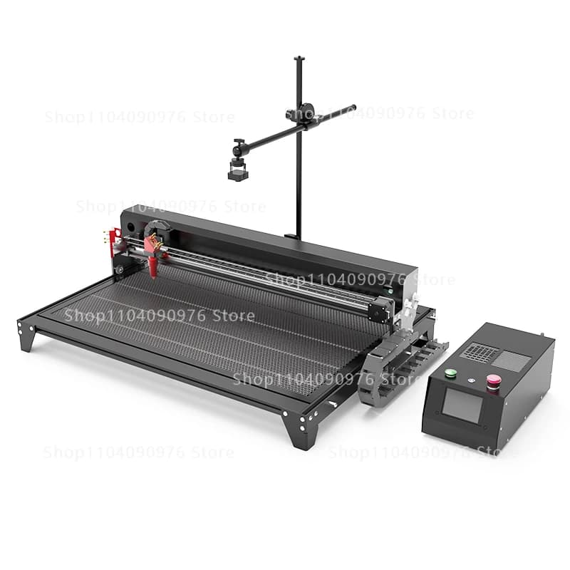 P1 Macchina da taglio laser CO2 portatile Tessuto acrilico trasparente Pelle Pannello in legno Incisione su PVC