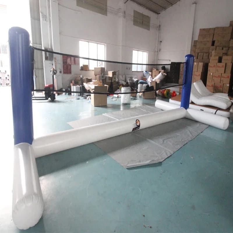 2026 Cheap Portable Water Sports Water Floating Inflatable Floating Volleyball Field Inflatable Pool
