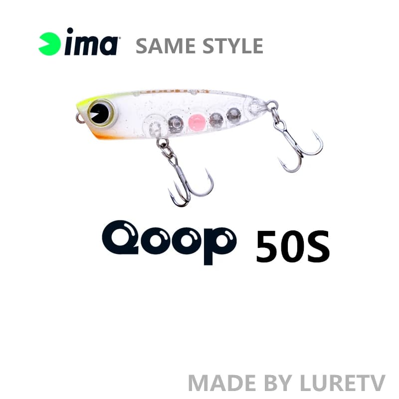 LURETV Japan ima SOME STYLE Road Asia Bait Qoop Series 50S 3.7g Submerged water bait Matita Onda Stripping Micro object 9037