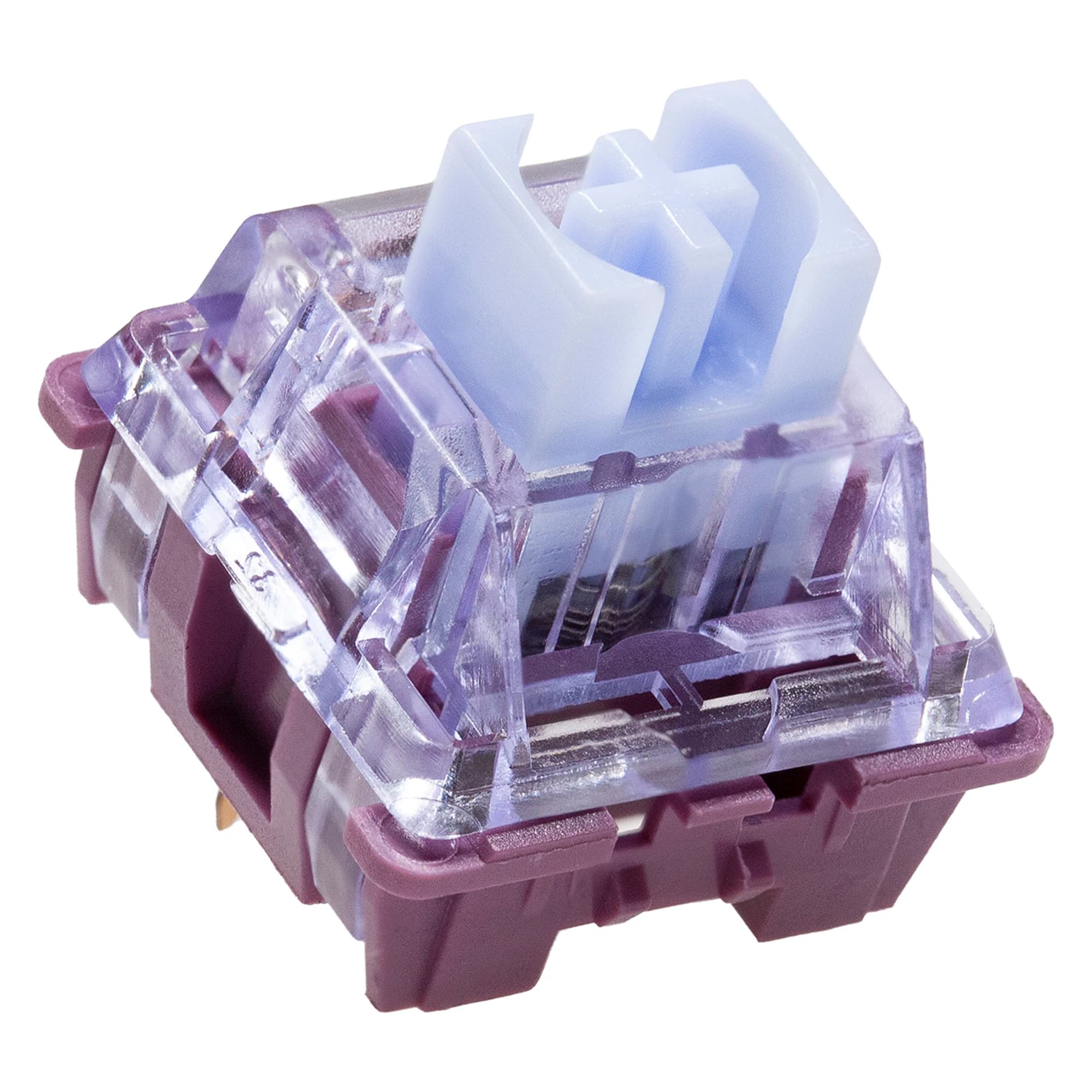 CIY Aqua Switch linear switch 37g 47g for keyboard mechanics game purple 70M PC POM long spring water switch blue Pre Lubed