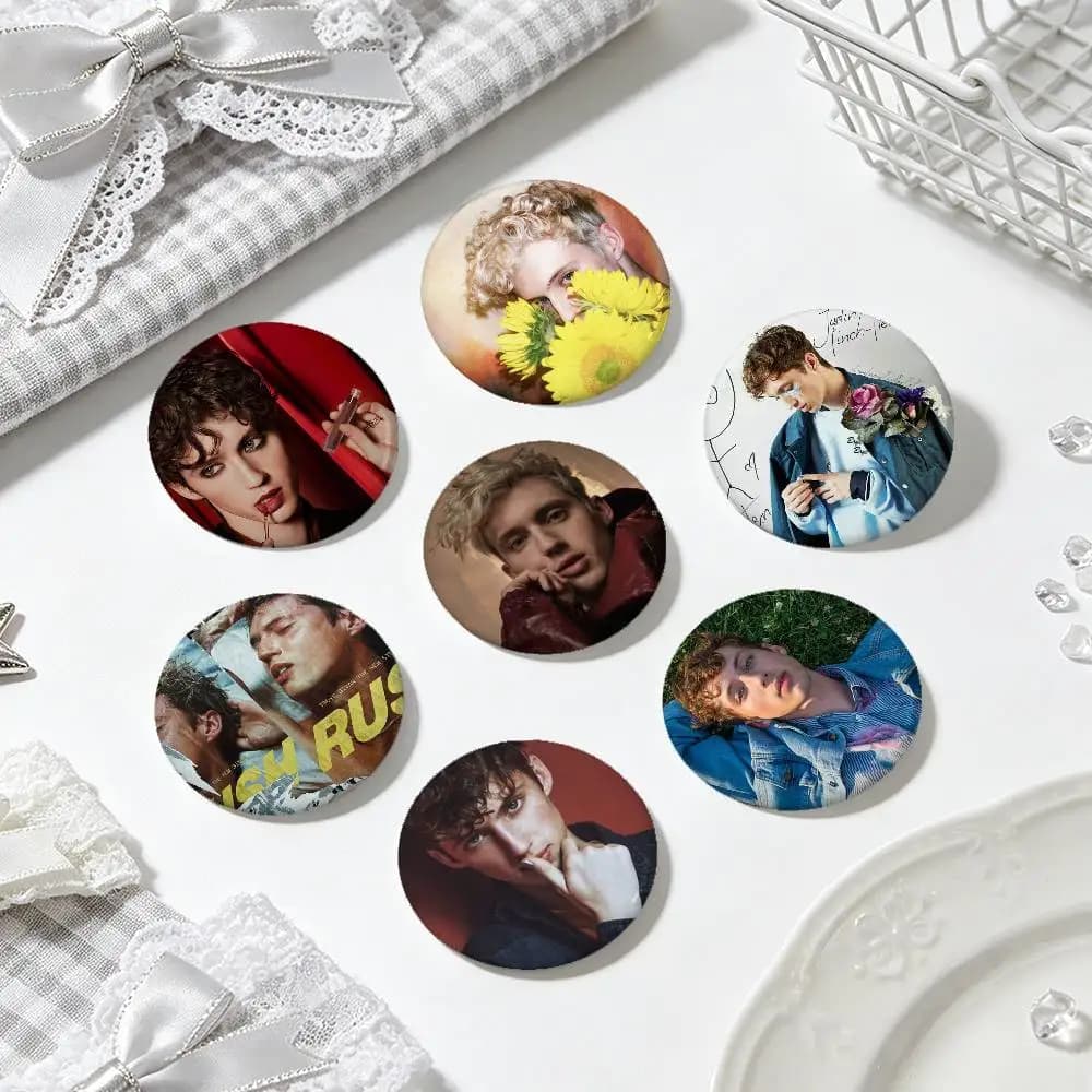 Cool Sexy A-Troye Sivan For Clothes Anime Enamel Pin Cute Things Cartoon Cosplay Badges On Backpack Brooch Art Gifts