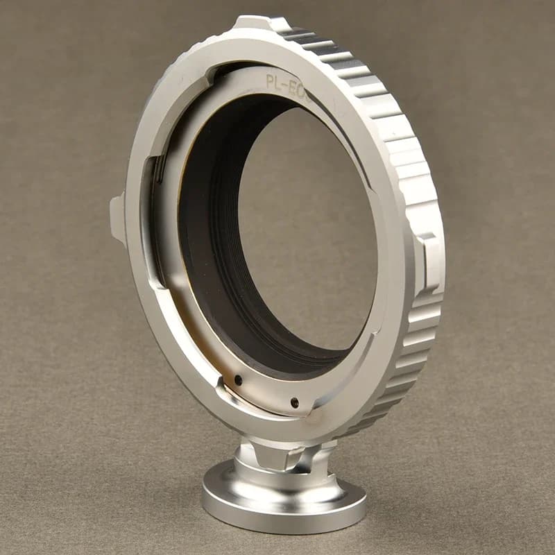 Lens Mount Adapter ARRI PL to Canon EF Camera with 1/4-20 Threaded Mounting Hole for Tripod