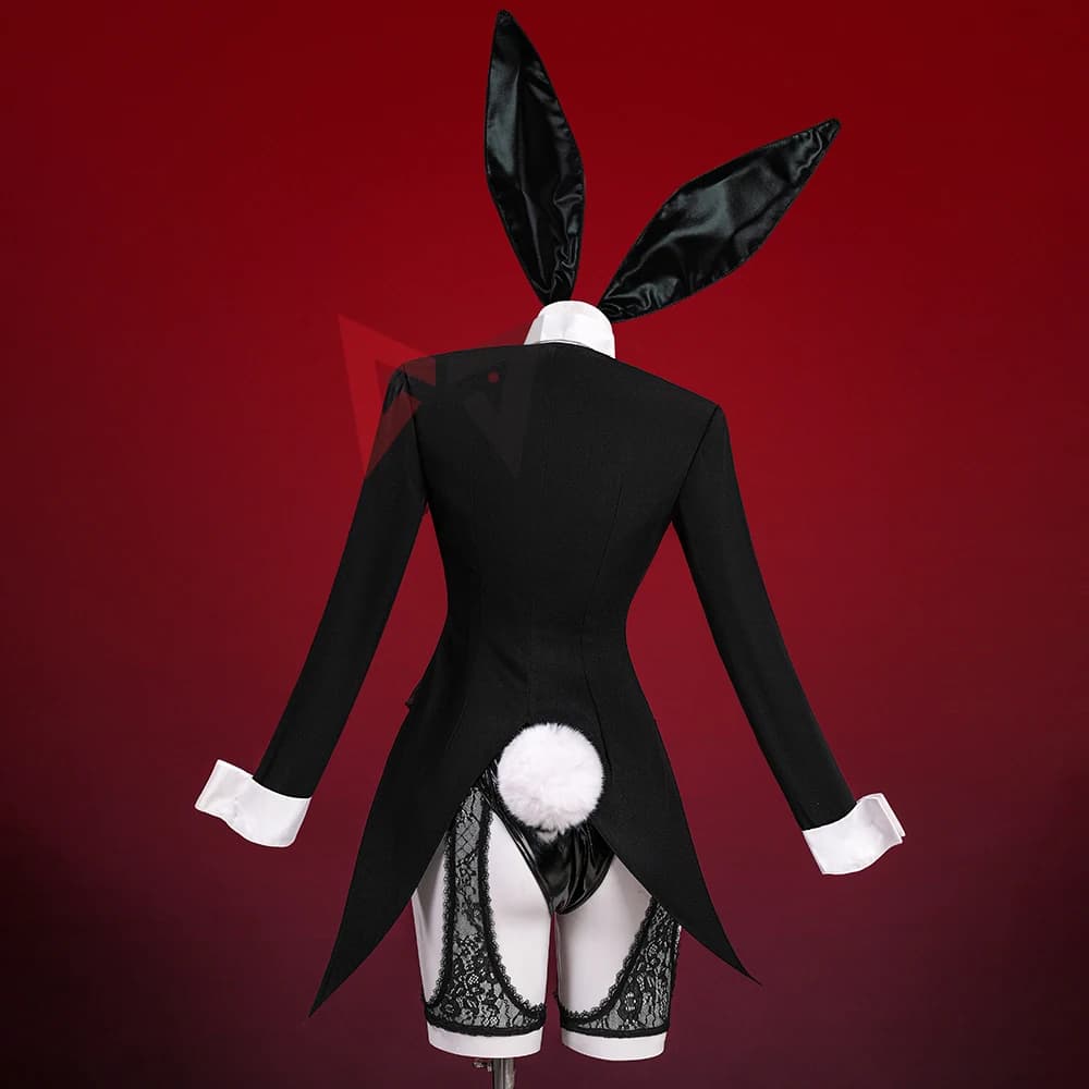 2025 Nuovo gioco di ruolo Outfit Il mio vestito Tuta Cappotto Copricapo Coda Bunny Up Darling Costume Cosplay per il gioco di Halloween Costume da festa
