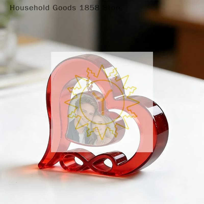 Stampo in Silicone per Cornice Portafoto a Cuore, Base per Pendolo in Resina Epossidica Fai-da-Te per Creare Regali Personalizzati e Decorazioni per Matrimoni