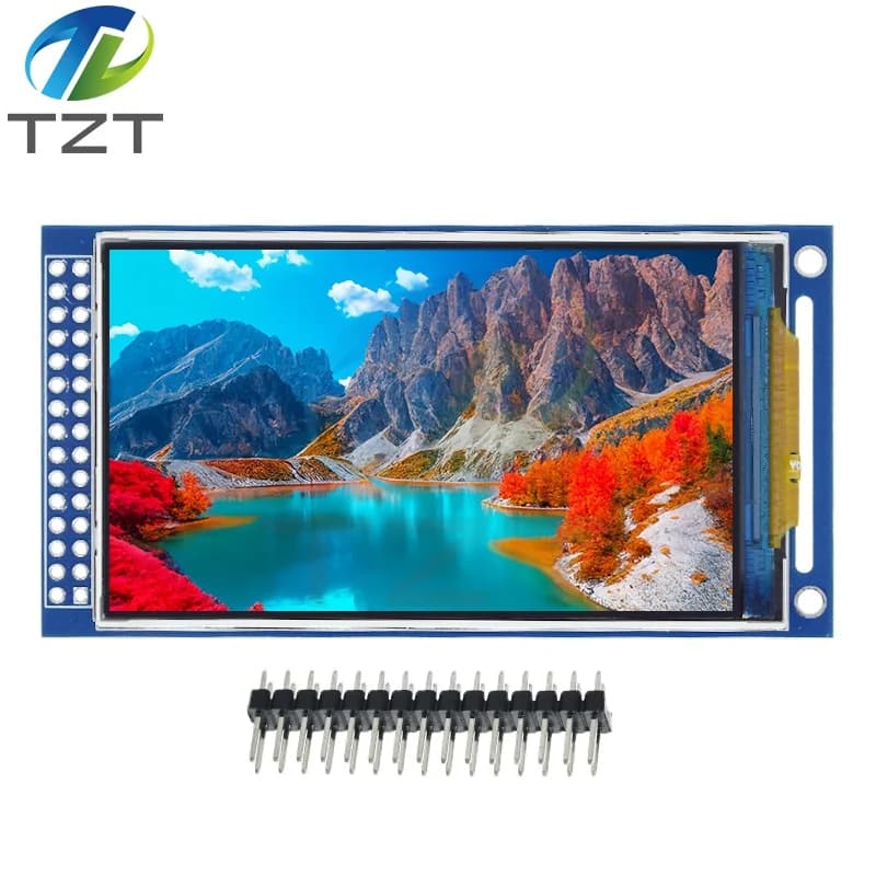 TZT 2.95 inch TFT LCD Module 360x640 ST7701 SPI RGB Interface Display Screen 3.3V 5V for Raspberry Pi