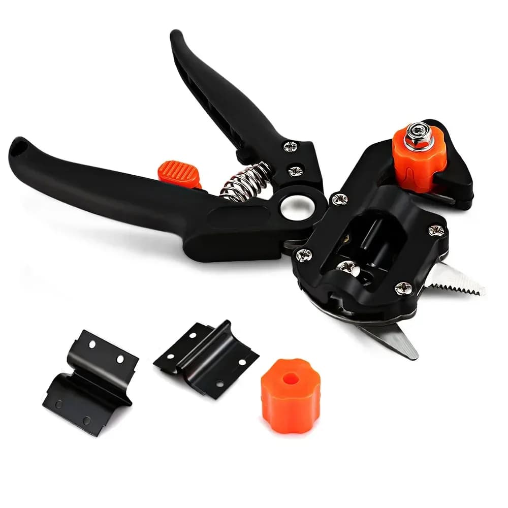 Garden Scissors Multifunction, Potting Shears, Tree Scissors, Cutting Machine + 2 Blades, Gardening Tools for Bonsai