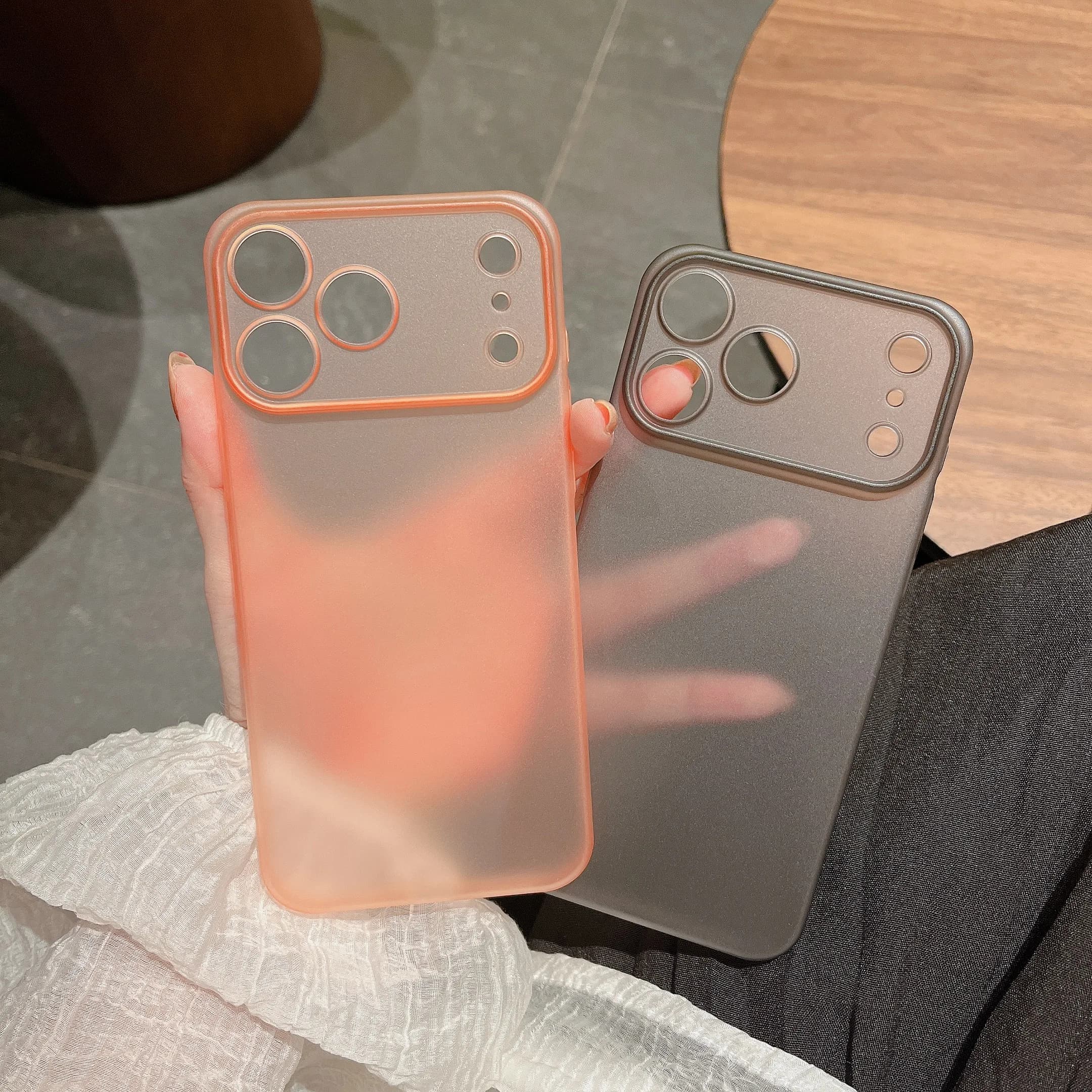 Custodia per telefono opaca in PP ultra sottile per Apple iPhone 17 Pro Max 17Pro Custodie sottili Custodia antiurto per iPhone Air Slim