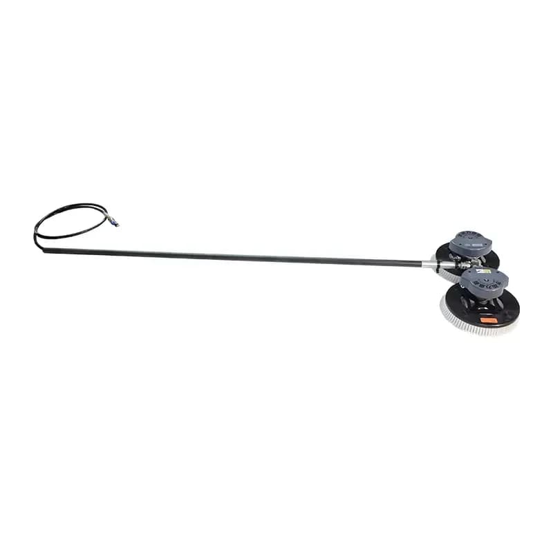 High Pressure Water Powered Solar Panel Cleaning Brush Photovoltaic Cleaning Equipment Outlet Premium Panel Cleaning Machine