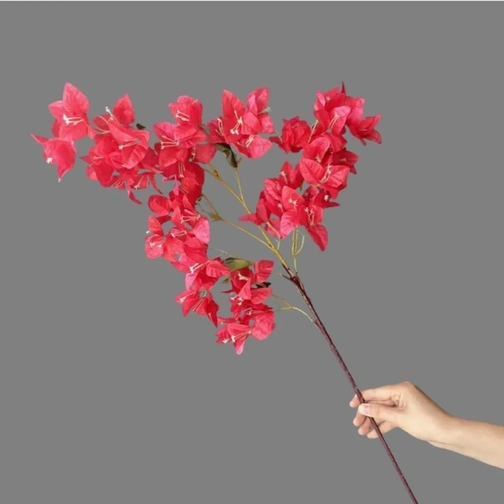 Nuovo 24/51 teste di fiore di simulazione Real Touch 76 cm fiore di prugna artificiale 3D filo di ferro fodera interna fiore di seta matrimonio