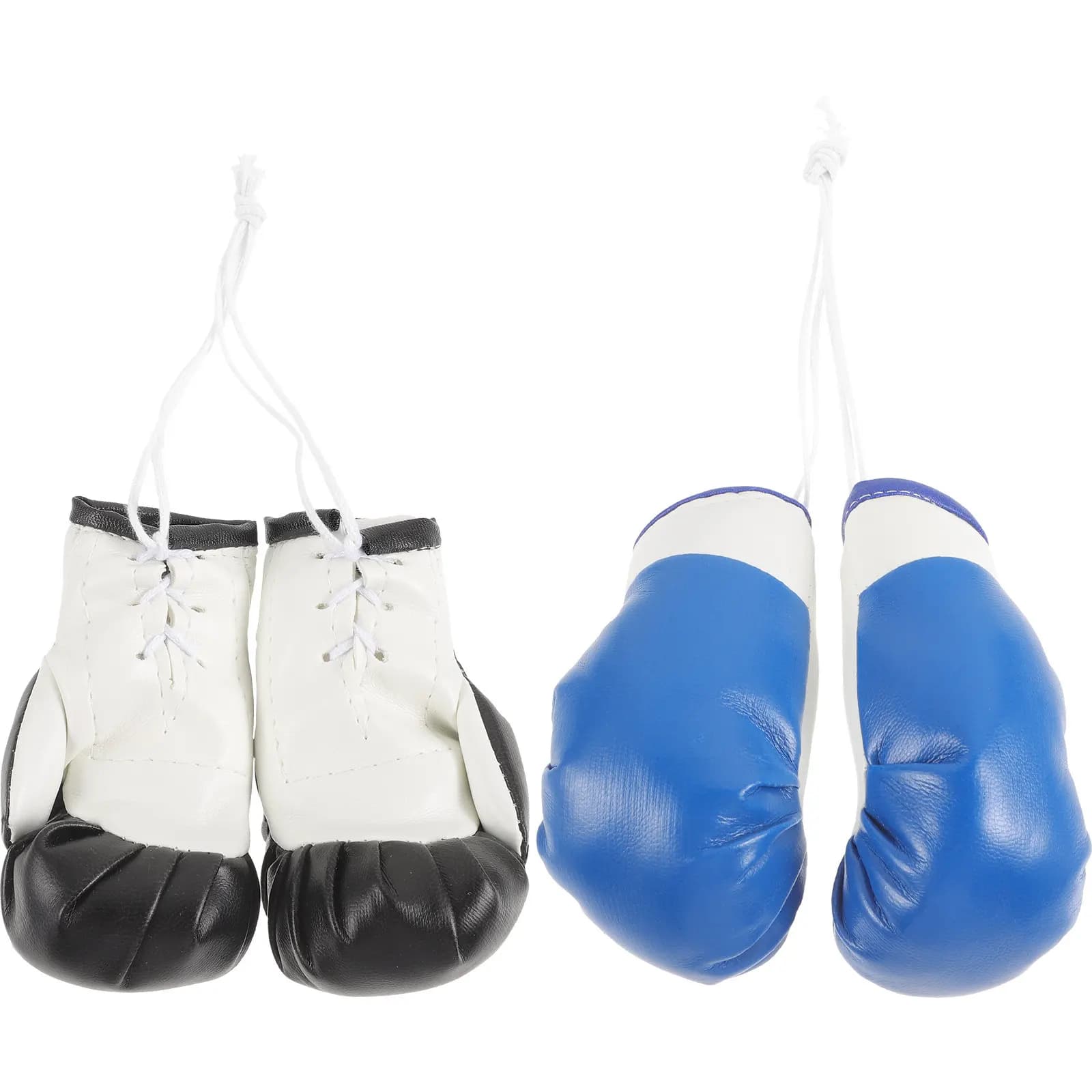 2 Paia di Mini Boxing Gloves Pendants, Creative Decoration in Miniature, Keychains, Accessories for Cars and Bags, Christmas