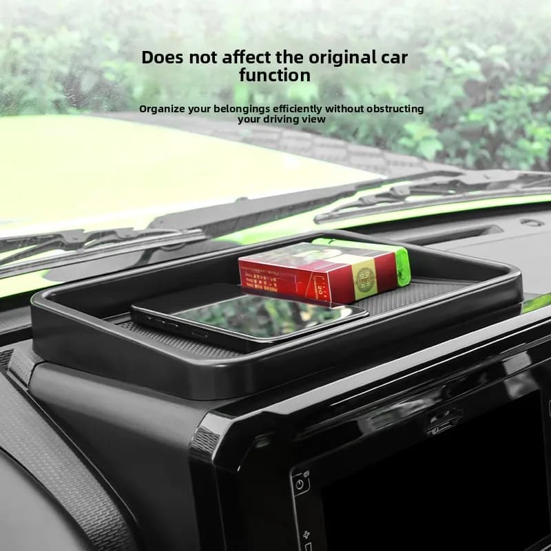 Per Suzuki Jimny JB64 JB74 2019 ~ 2025 Scatola di immagazzinaggio del cruscotto dell'auto, per telefoni, chiavi, monete, carte, vassoio per fondi, custodia organizzatore accessori