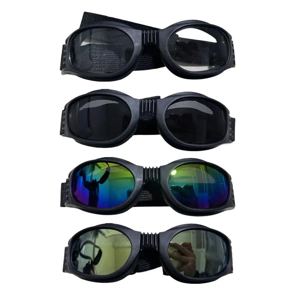 Foldable Vintage Outdoor Sports Winter Windproof Skiing Glasses Motorcycle Goggles Ski Goggles UV Protection Glasses Anti-impact
