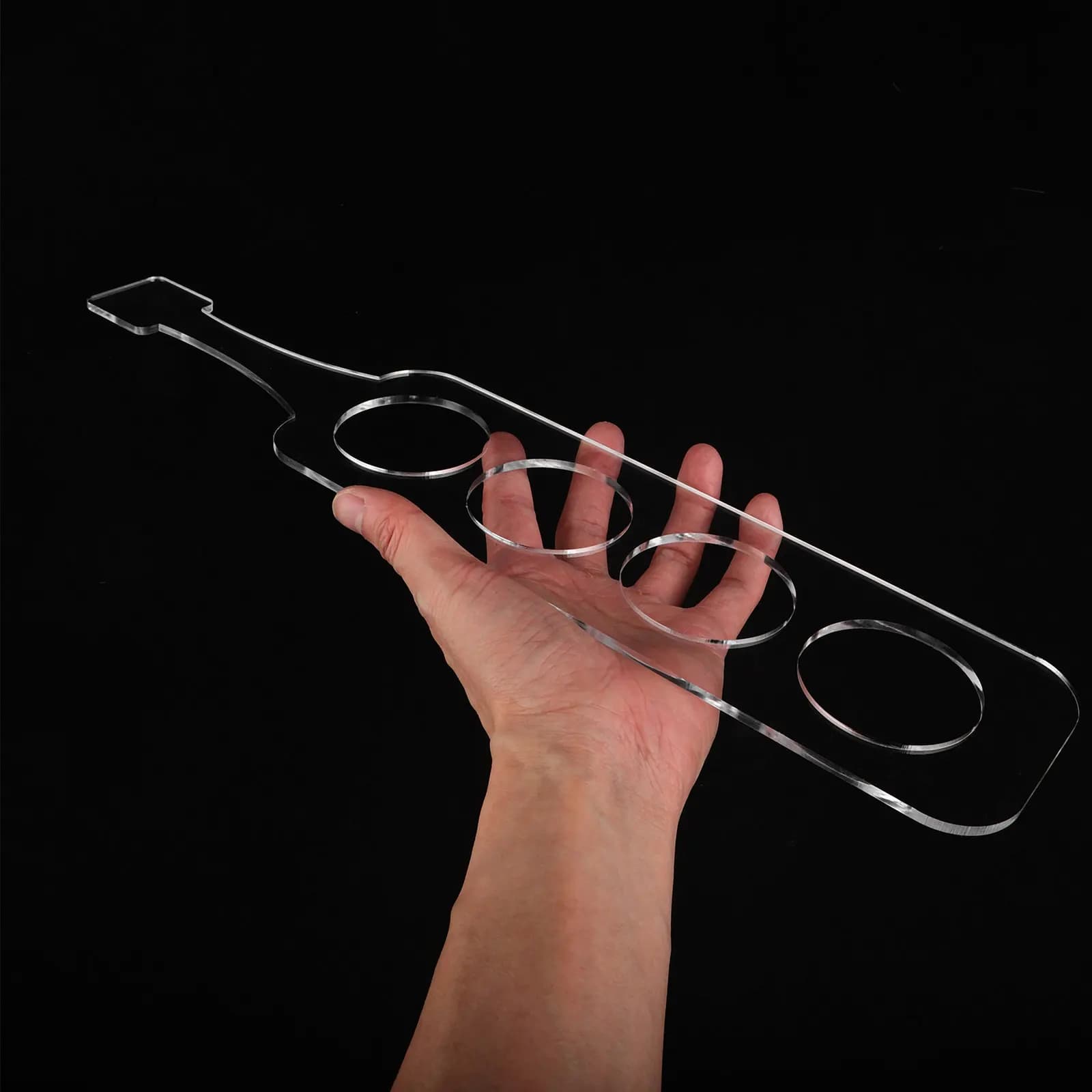 Acrylic Cutting Board Transparent Template for Wine Beer Whiskey Bottle Neck Guide Milling Router Woodworking Tool