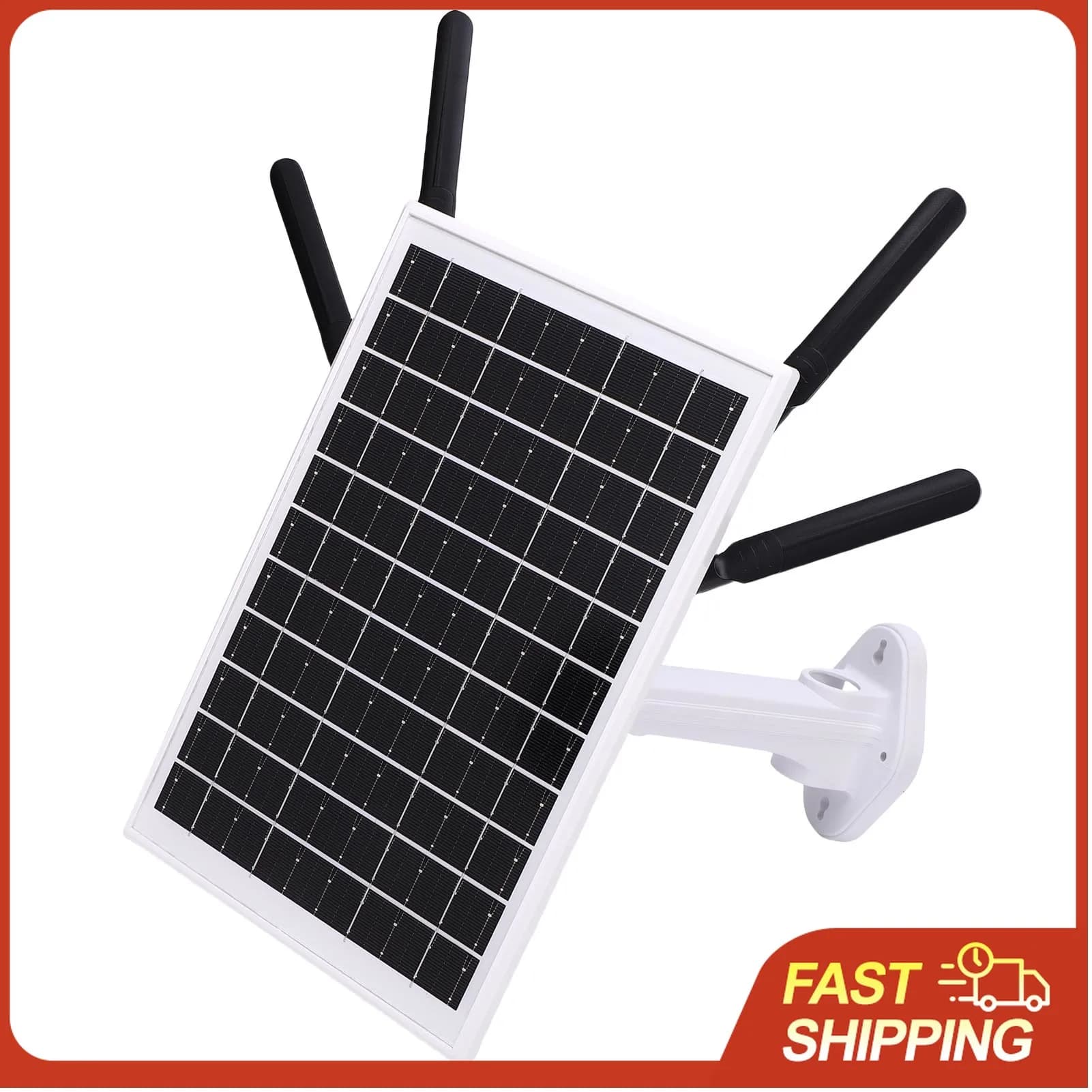 Router Modem 4G LTE a Energia Solare con Batteria da 18000 mAh, Chip Principale ASR, Impermeabile IP66, Ripetitore WiFi Solare 300Mbps per Campeggio e Camper