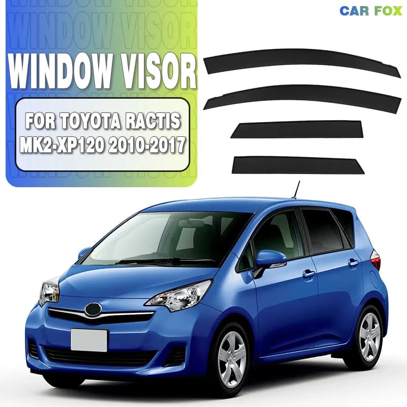 Per Toyota Ractis 2005-2017 Finestra di Automobile Visiera Tenda Shelter Parabrezza Finestra Laterale Pioggia Parasole Accessori Auto