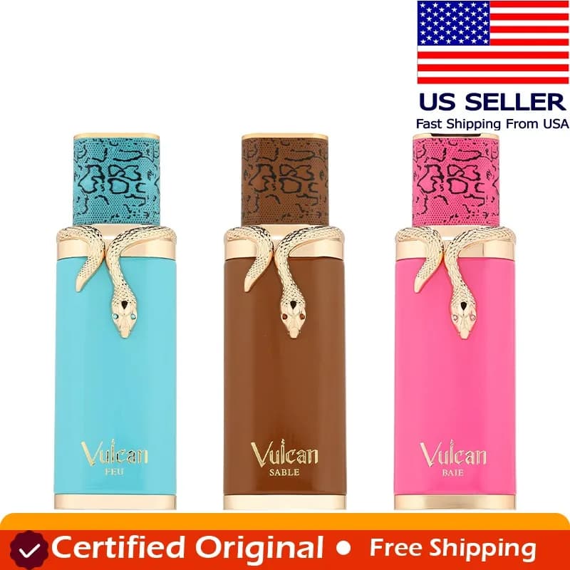 Fragrance World French Avenue Vulcan Collection Eau De Parfum 3.4 Fluido Ounces