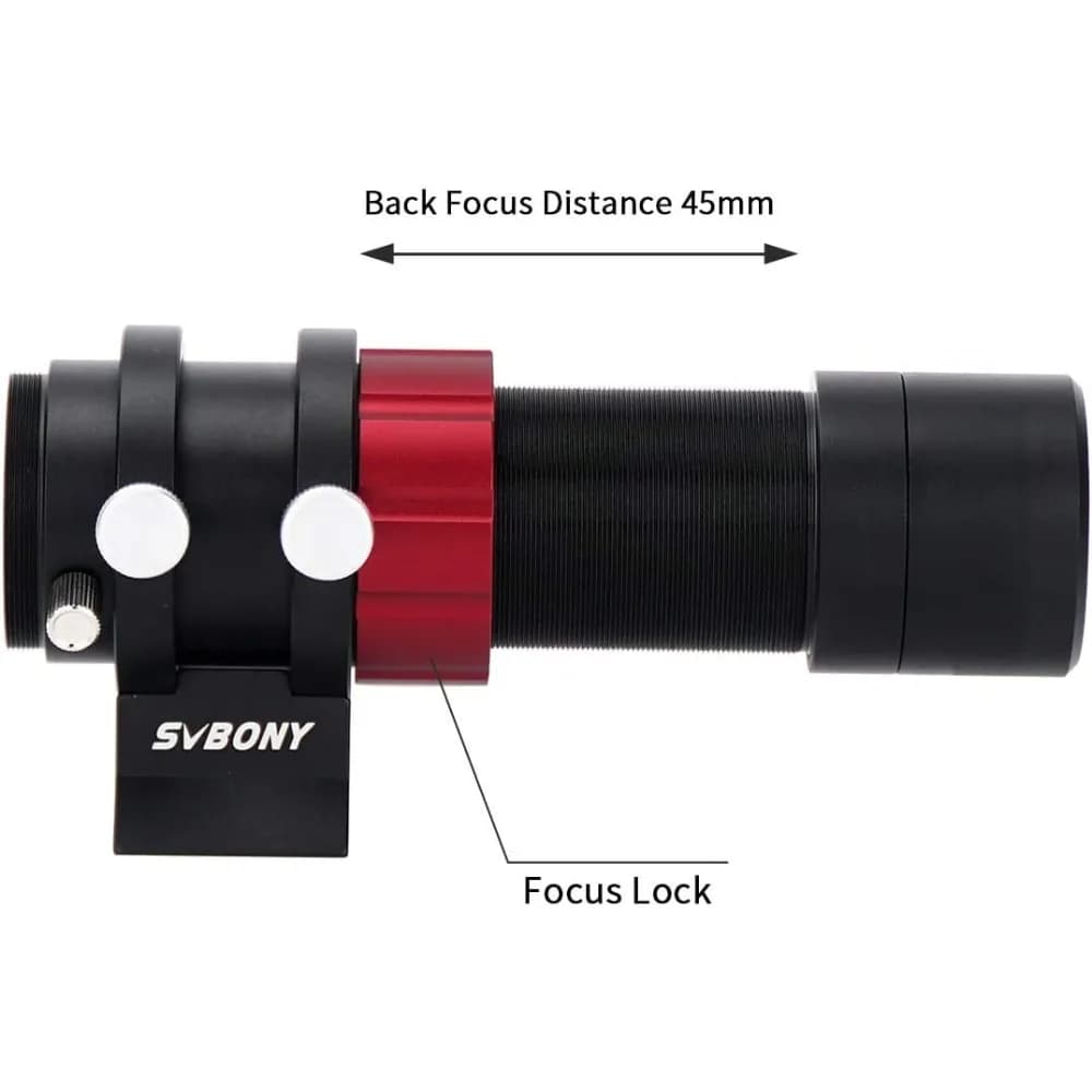Telescopio Guida SV165 Mini 30mm F4 per Fotocamere di Guida Automatica per Astronomia