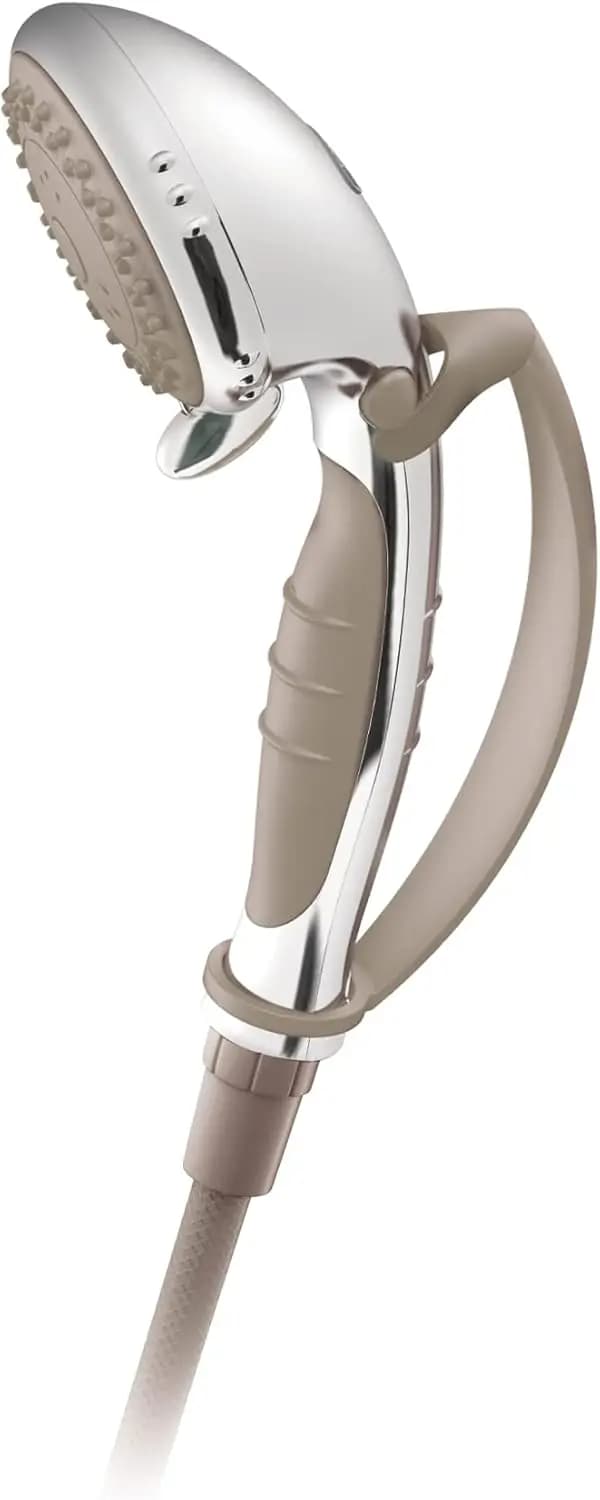 Doccetta Multifunzione Portatile con Pulsante Pausa per Uso Domestico, Modalità di Spruzzo Regolabili e Installazione Semplice