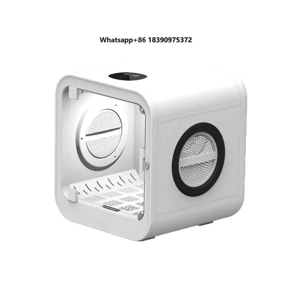 Popular Degrees Fully Automatic Intelligent ABS Pet Hair Dryer Small Animal Drying Box with Stocked Feature for Cats and Dogs