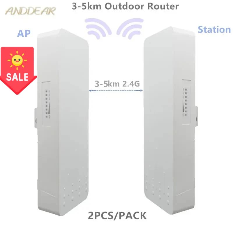 9344 9531 Chipset Router WIFI Ripetitore WIFI A lungo raggio 300Mbps 5.8ghz Router AP esterno Ripetitore router cliente AP BridgeZ