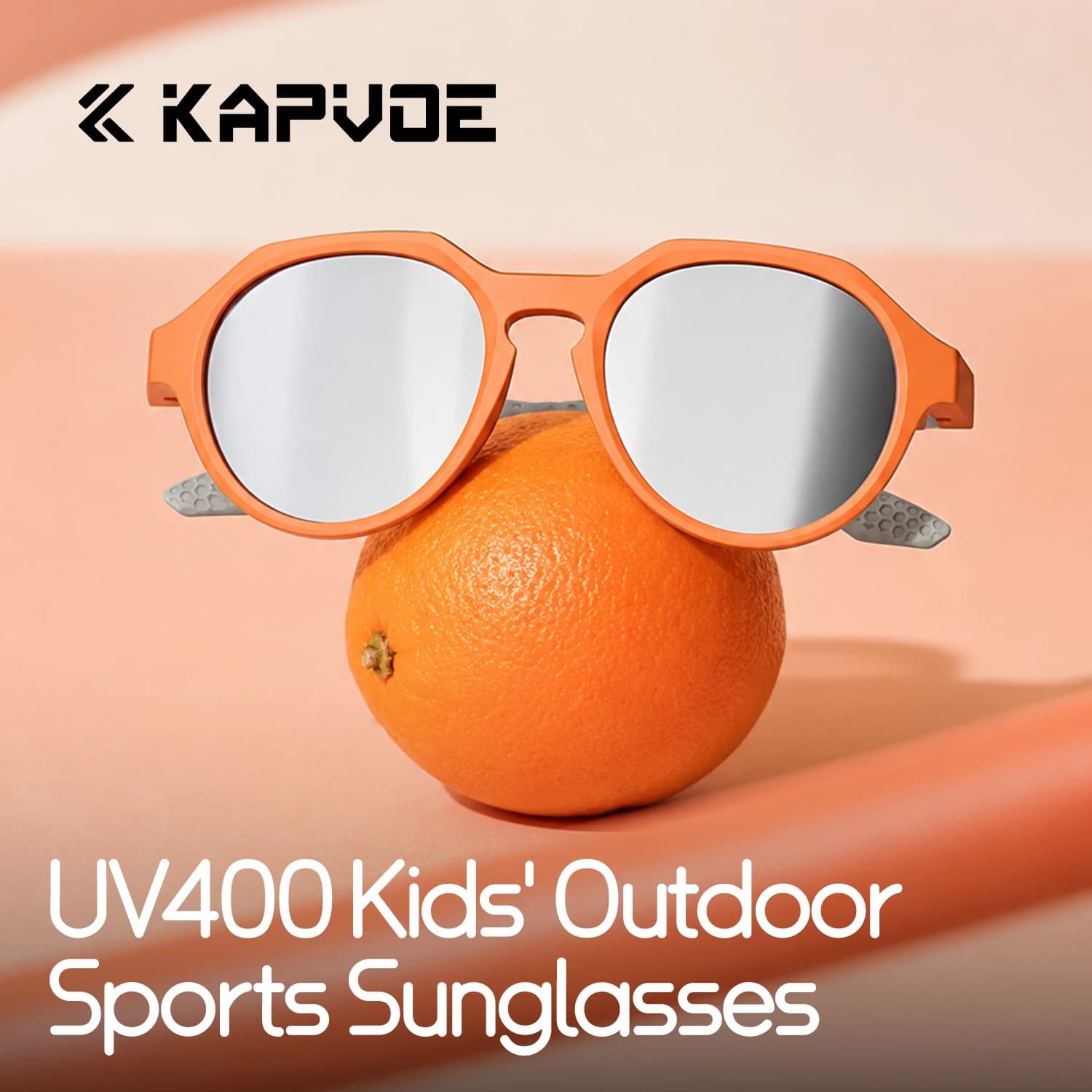 Kapvoe UV400 Young Kids Cycling Sunglasses Sale Riding Bicycle Sports Glasses Camping Baseball Running Children Sports Glasses