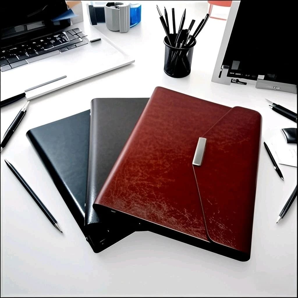Cartella ricaricabile Makeasy A5 Cover in pelle Planner Organizer Raccoglitore ad anelli Copertina per notebook Documenti File Organizer Magnete Flap(1PC)
