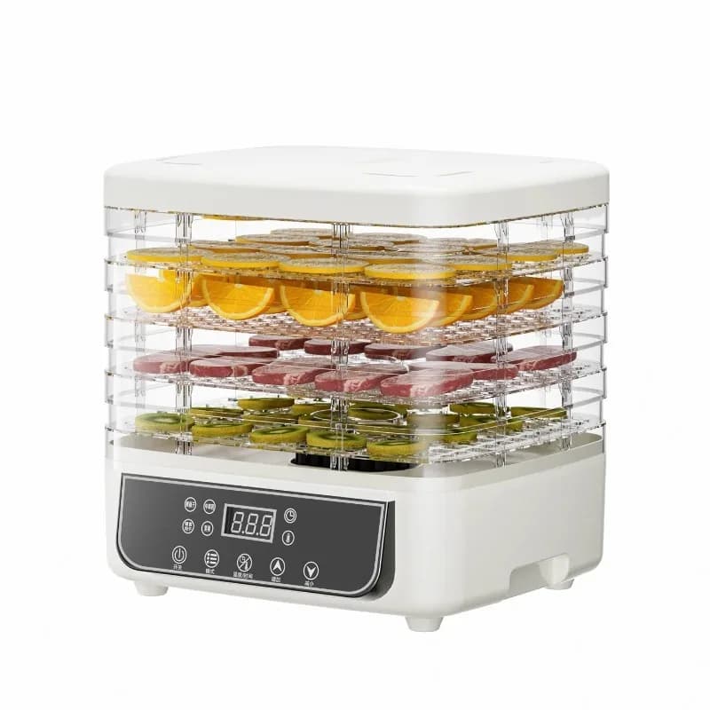 Essiccatore per alimenti, piccola macchina per frutta secca domestica, macchina per liofilizzazione e asciugatura all'aria per snack di frutta e verdura