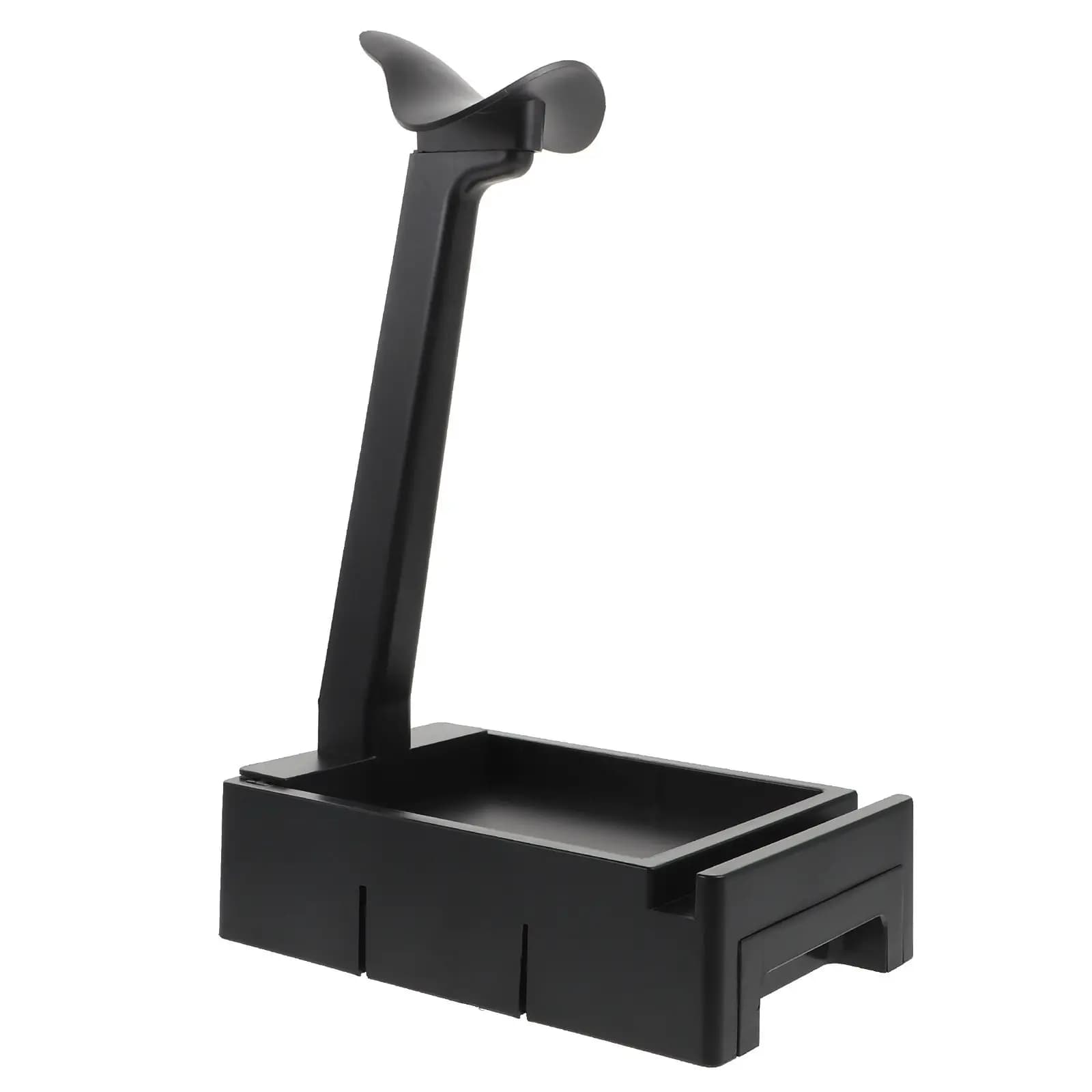 Supporto per Cuffie Over-Ear, Organizzatore Stabile, Scatola Portaoggetti per Telefoni Cellulari, Penne, Quaderni, Espositore da Scrivania