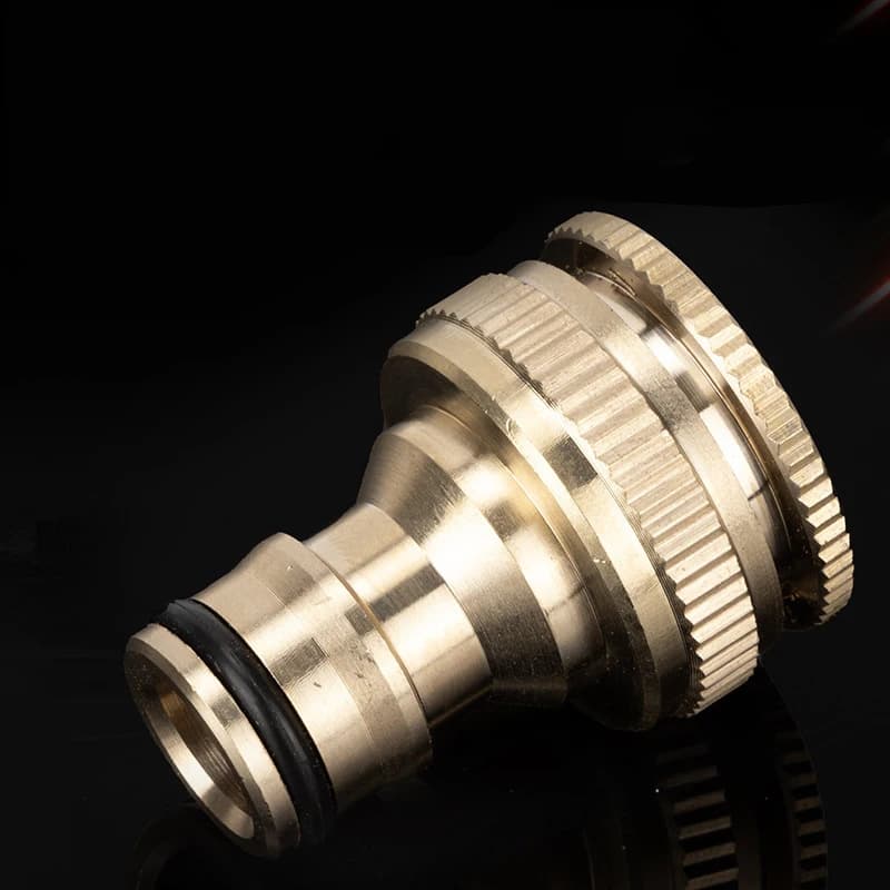 3/4''' 1/2''' Brass Flexible Hose Faucet Connector for Garden Water Pipe with Threading Fitting for Irrigation Equipment