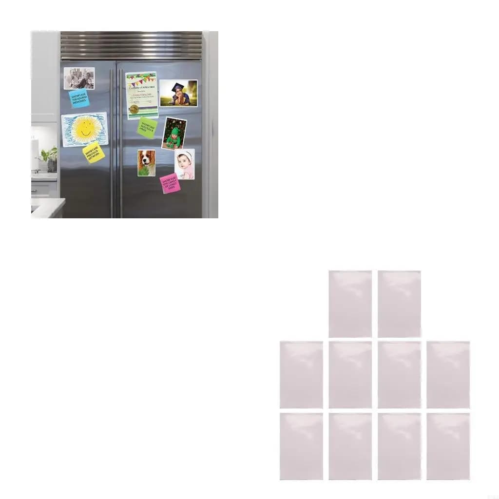 Updated magnetic photo frame for refrigerator 5x7 inch/4x6 inch 10 pieces