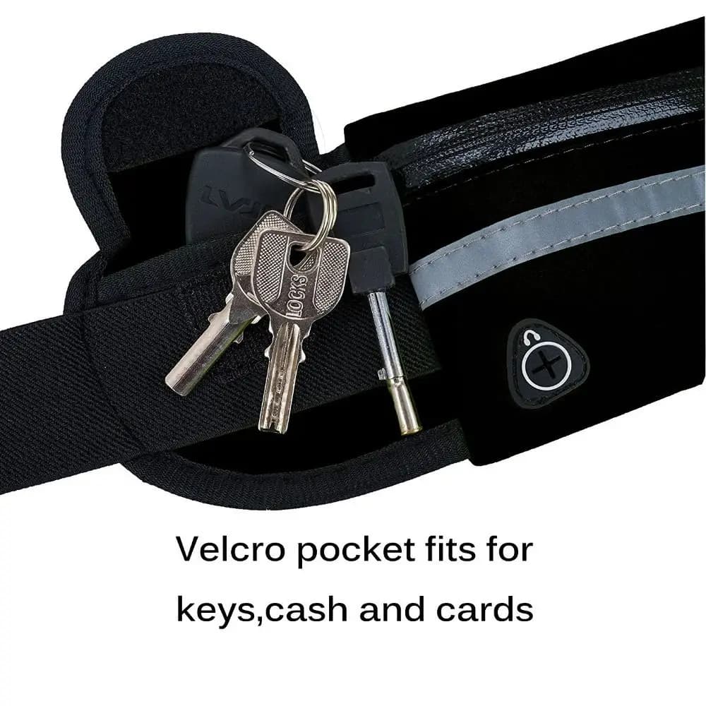 Unisex Jogging Waterproof Close Fitting Anti Theft Mini Mobile Phone Waist Bag Running Belt Bag Sports Waist Bag Fitness Bag