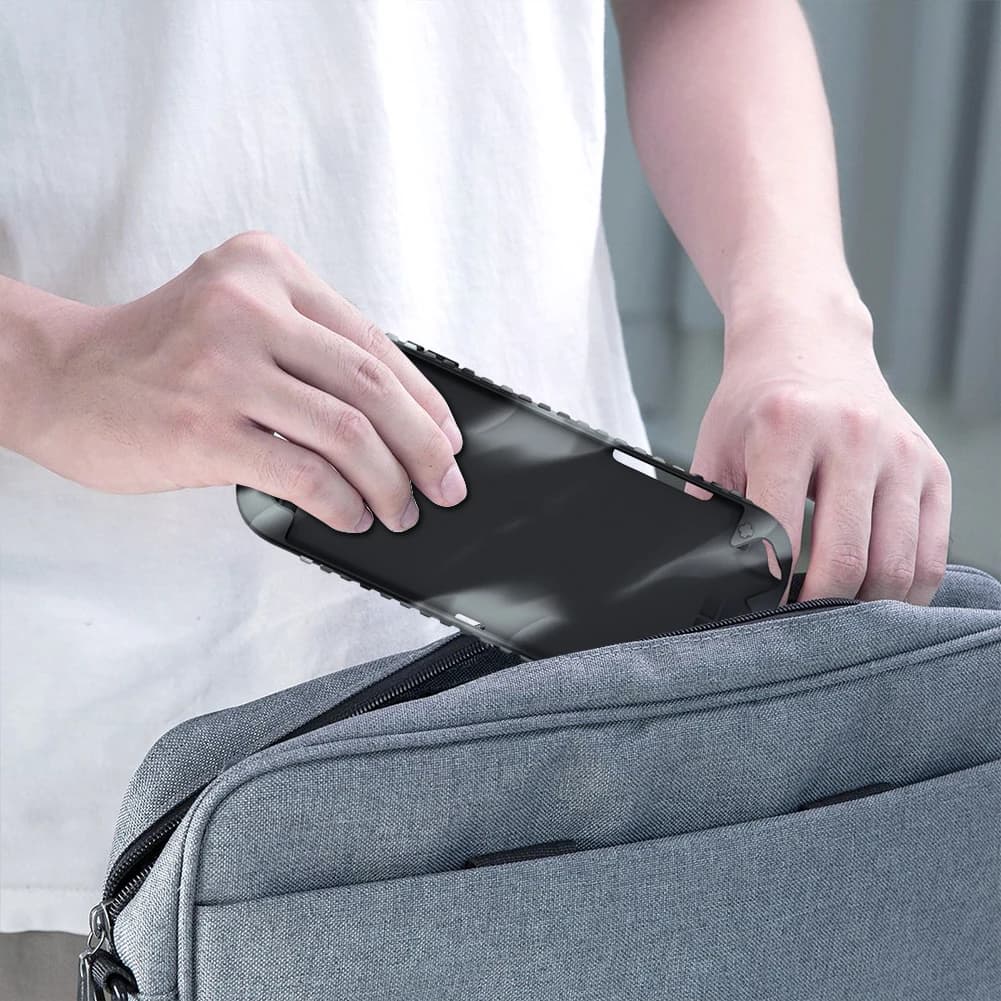 Custodia Protettiva Antiurto in Silicone e Vetro Temperato per Console di Gioco Switch 2