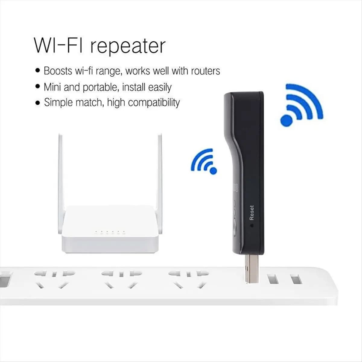A14M Wireless USB Universal 300Mbps for Smart TV Wifi Repeater Adapter Ethernet Network Repeater