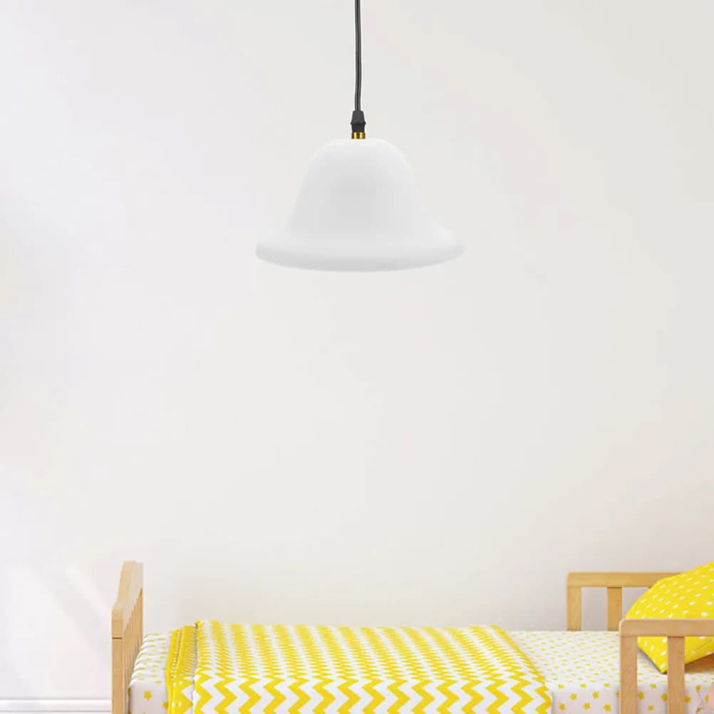 Paralume in Plastica a Forma di Cappello Piccolo, Copertura di Ricambio per Lampade da Tavolo, da Scrivania e da Terra, Decorazione per Lampade, Paralumi in Plastica per Lampade da Tavolo